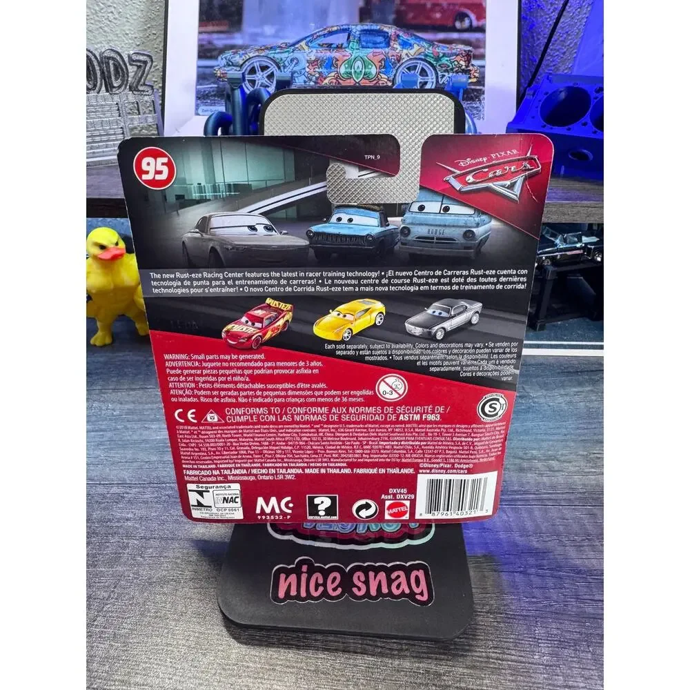 Disney Pixar Cars Rust-Eze Racing Center Lightning McQueen